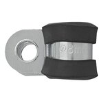 Kabelklemme 8 mm mit Gummischutz x10 stuck