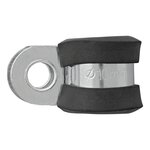 Kabelklemme 10 mm mit Gummischutz x10 stuck