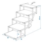 Hundetreppe Aluminium faltbar