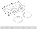 Magnetische Ablageschale