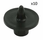 Spitzenkappe 19mm x10 stuks
