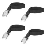 Bindebander mit Metallschnalle  18 mm  40 cm  4er-Set