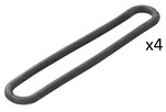 Spanngummi 200mm x4 Stuck