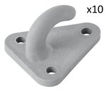 Seilhaken Kunststoff 45x39mm x10 Stuck
