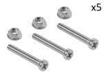 Schraubensatz M8 6-teilig fur Steckdose x5 Stuck