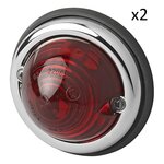 Begrenzungsleuchte rot 70mm PM x2 Stuck