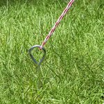 Zelthering 19cm Aluminium mit ose x10 stuks