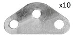 Dreieckscheren-Leitungsspanner x5 stuks