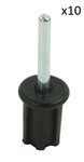 Obere Kappe 22mm mit Stift x10 stuks