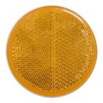 Reflektor orange 60mm selbstklebend x5 stuck