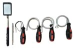 Flexibler und teleskopischer Magnetheber- und Inspektionsspiegel-Set – 6-teilig