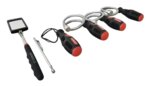 Flexibler und teleskopischer Magnetheber- und Inspektionsspiegel-Set – 6-teilig