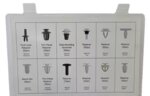 Peugeot & Citroen Verkleidungs-Clip Sortiment – 345-teilig