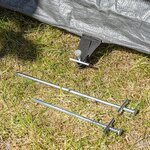 Metallhering 23 cm mit angeschweißtem Querbolzen x10 Stuck