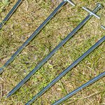 Metallhering 23 cm mit angeschweißtem Querbolzen x10 Stuck