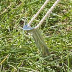 Zelthering 22 cm Aluminium halbrund x10 Stuck