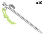 Felshering 20 cm verzinkter Stahl mit L-Haken Heavy Duty x10 Stuck