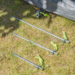 Felshering 20 cm verzinkter Stahl mit L-Haken Heavy Duty x10 Stuck
