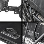 Doppelte Fahrradtasche 40L wasserdicht