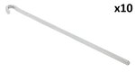 Felshering 30cm Metall Quadrat x10 stuck