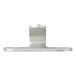 Seilhaken aus Metall 65x27 mm gebogen x10 Stuck