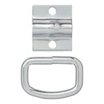 Zweiteiliges Zurrose 42 x 36 mm x10 Stuck