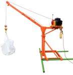 Baukran 500kg 25m elektrisch 230V 360° Drehung