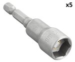 Adapter 13 mm mit Magnet fur Akkubohrmaschine x5 Stuck