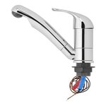 Keramik Einhebelmischer Carino 12V Durchmesser 33 mm Chrom x5 Stuck