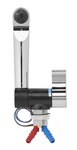 Mischarmatur Mono-Mix Style 2005 12V Durchmesser 27 mm Chrom/Schwarz x5 Stuck