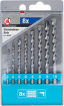 Steinbohrer-Satz 3 - 10 mm 8-tlg