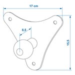 Wandhalterung fur Fahrradtrager