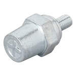 Schraubbare Batteriepole-Set (+) und (-) aus Zink M8