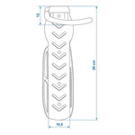 Wandhalterung fur 1 Fahrrad – Set mit 2 Stuck