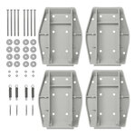 Stabilisierungsfuße mit Feder – 4er-Set