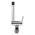 Mischarmatur Trend A 12V mit geradem Auslauf Ø27 mm Chrom x5 Stuck