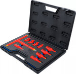 VDE-Bit-Einsatz-Satz Antrieb Innenvierkant (3/8) (1/2) Innensechskant 4 - 10 mm 10-tlg