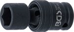 Kraft-Kugelgelenk-Einsatz Antrieb Innenvierkant 12,5 mm (1/2) SW 17 mm