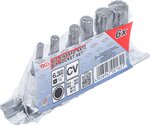 Bit-Einsatz-Satz Antrieb Innenvierkant (1/4) Innenvielzahn (fur XZN) M4 - M12 6-tlg