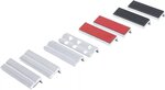 8-teiliges Tisch-Schraubstock-Schutzblech-Set, 100 mm