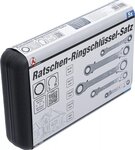 Ratschen-Ringschlussel-Satz, gerade, umschaltbar SW 6 x 8 - 19 x 22 mm 5-tlg