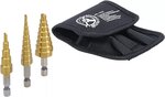 HSS-Stufenbohrer-Satz 3 - 20 mm 3-tlg