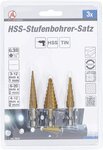 HSS-Stufenbohrer-Satz 3 - 20 mm 3-tlg