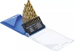 HSS-Spiralbohrer-Satz titan-nitriert 1,5 - 6,5 mm 13-tlg