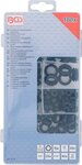 Gummi-Durchgangstullen-Sortiment Zoll 180-tlg