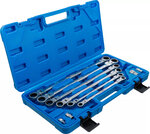 Doppel-Ratschen-Gelenkschlussel-Satz SW 8 - 19 mm 10-tlg