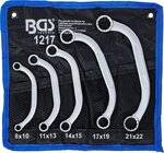 Starter- und Blockschlussel-Satz 8 x 10 - 21 x 22 mm 5-tlg