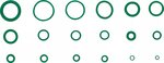 O-Ring-Sortiment HNBR Ø 3 - 22 mm 225-tlg