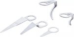 Schneidmesserset fur Druckluft-Ausglaser fur Art. 3218, 9291 5-tlg