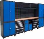 Schrankwand-System Flex Holz 5 Module